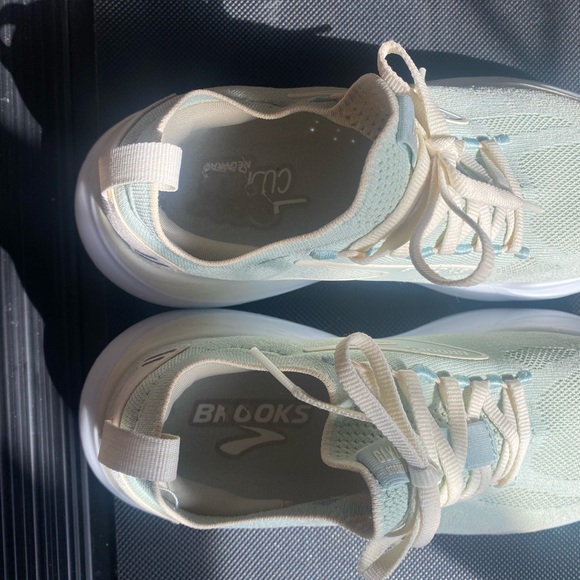 Brooks Glycerin 21 Stealthfit Women's Running Shoes - Mint Green - Picture 11 of 15